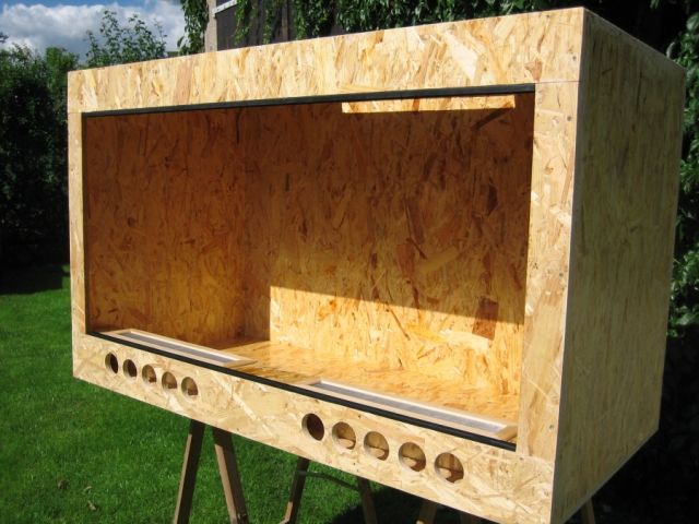 Panorama - Terrarium mit Frontbelüftung 125 x 75 x 60 - Terrarien - Bundesweit