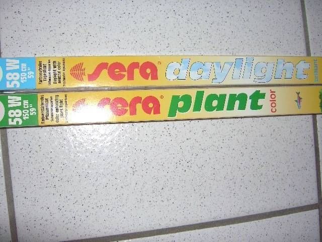 2 x ungebrauchte Leuchtröhren von Sera 150 cm lang  - Aquarien Zubehoer - Geldern