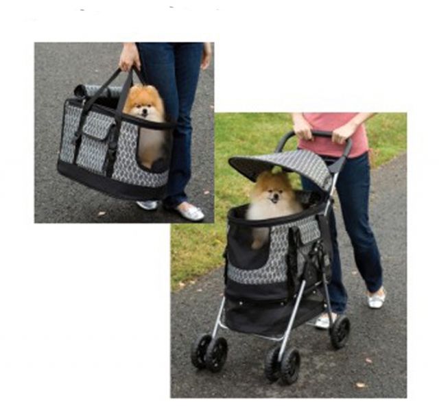 Der Pet-Stroller - ein Hundebuggy mit abnehmbarer Tasche - Zubehoer für Haustiere - Castrop-Rauxel
