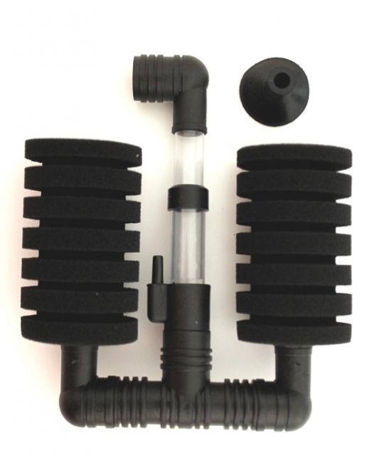 Doppelter Bio Schwammfilter fürs Nanoaquarium mit Garnelen - Aquarien Zubehoer - Delmenhorst