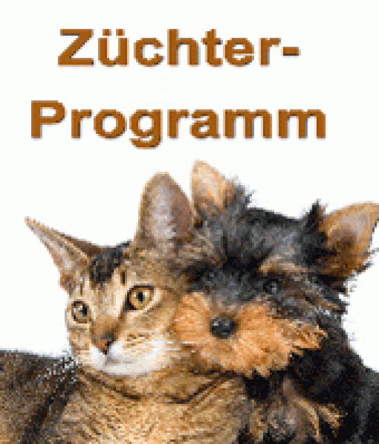 Hunde-Katzen Züchterprogramm-Premium Tiernahrung - Zubehoer für Haustiere - Bundesweit