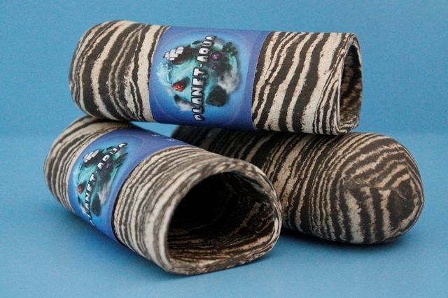 Welshöhlen 10cm halbrund in schwarz / weiß für L134 L46 Welse Krebse - Aquarien Zubehoer - Delmenhorst